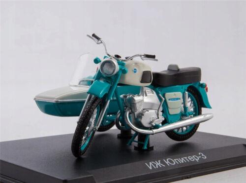 Modimio Soviet IZH-JUPITER 3K Three-wheeled Sidecar Motorcycle 1/24 Truck Model view1