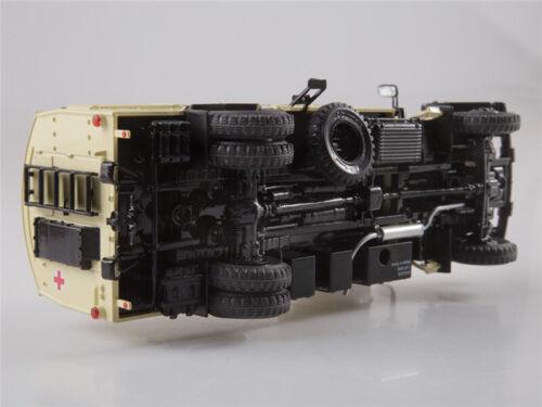 Start Scale Models German MAN-630 4x4 Military Medical Truck beige 1/43 Model view9