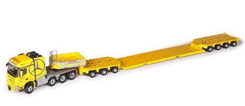 Conrad 1/50 MB Arocs SLT 8x6 Heavy duty tractor w/ Goldhofer THP/SL-trailer view2