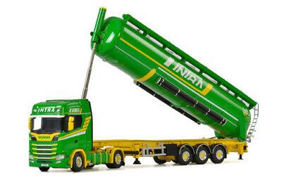 WSI 1/50 SCANIA S HIGHLINE CS20H 4X2 BULKTRAILER TIPPER 3 AXLE INTRA S.A. view3
