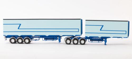Drake EziLiner B Australian DOUBLE SET Light Blue 1:50 DIECAST Truck Model view2