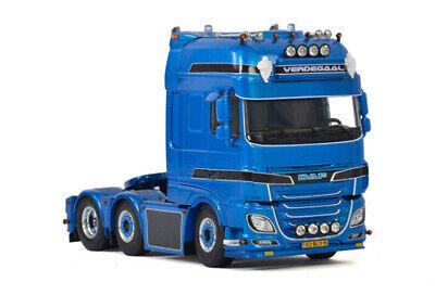 WSI DAF XF SUPER SPACE CAB MY2017 6X2 TWINSTEER VERDEGAAL 1/50 Truck view1