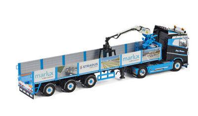 WSI VOLVO FH4 SLEEPER CAB 4X2 BRICK TRAILER PWT CARGO 1/50 Pre-built Model view4