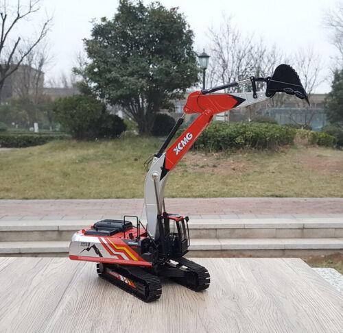 XCMG XE380DK Excavator red and white 1/30 Diecast Truck Pre-built Model view12