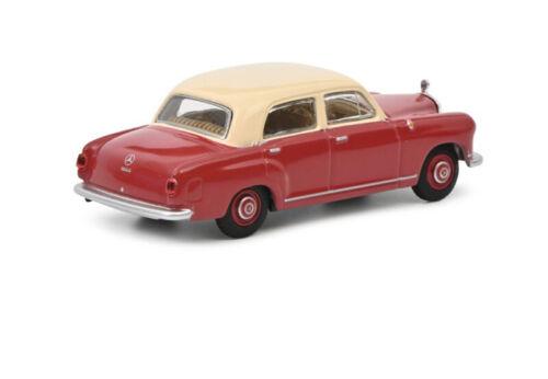 Schuco MB 180 D Red Beige Classic 1/64 DIECAST Truck Pre-built Model view2