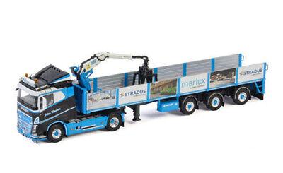 WSI VOLVO FH4 SLEEPER CAB 4X2 BRICK TRAILER PWT CARGO 1/50 Pre-built Model view2