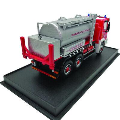 Red Base Iveco 380 E Italia 2005 fire truck 1/64 DIECAST Truck Pre-built view2
