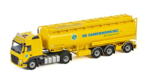 WSI 1/50 VOLVO FM4 GLOBETROTTER 4X2 BULK TRAILER ANIMAL FEED DE SAMENWERKING view2