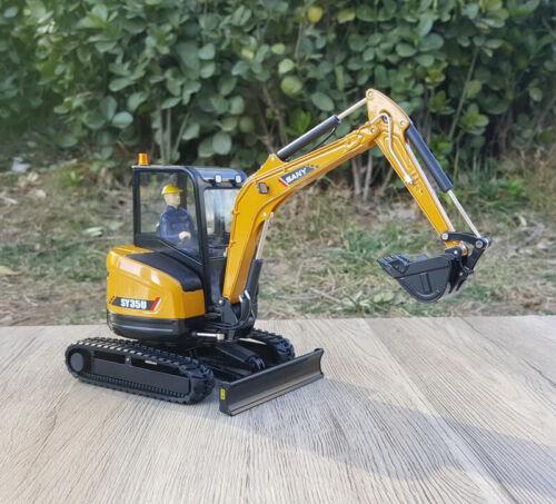 SANY SY35U Hydraulic Excavator 1/20 Diecast Truck Pre-built Model view1