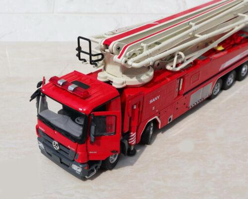 SANY Benz SYM5530JXFJP 62 Water pump Tower Fire Truck 1/50 Pre-built Model view8
