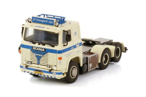WSI SCANIA 1 SERIES 6X2 JP TRANSPORT 1/50 DIECAST Truck Pre-built Model view1