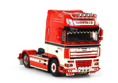 WSI DAF XF 105 Super Space Cab Transportena & ZN 1/50 DIECAST Truck Model view1