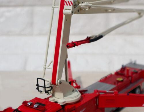 SANY Benz SYM5530JXFJP 62 Water pump Tower Fire Truck 1/50 Pre-built Model view4