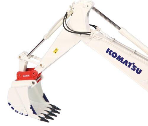NZG KOMATSU PC1250-11 excavator white 1/50 DIECAST Pre-built Model view3
