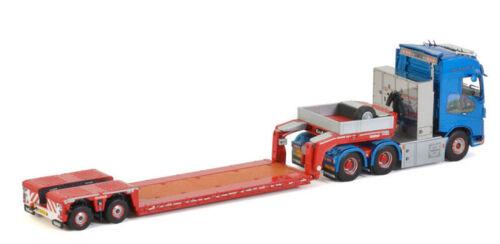 WSI 1:50 VOLVO FH4 GLOBETROTTER 6X4 LOW LOADER EURO - 2 AXLE JESPER THYGESEN view3