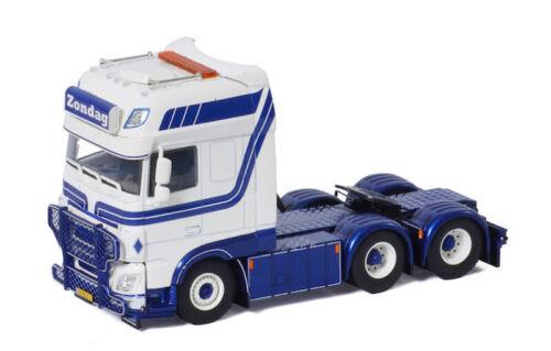 WSI DAF XF SUPER SPACE CAB MY2017 6X2 TAG AXLE ZONDAG TRANSPORT 1:50 Truck view1