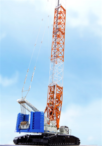 SUMITOMO SCX3500-3 Crawler crane 1/50 DIECAST Truck Pre-built Model view1