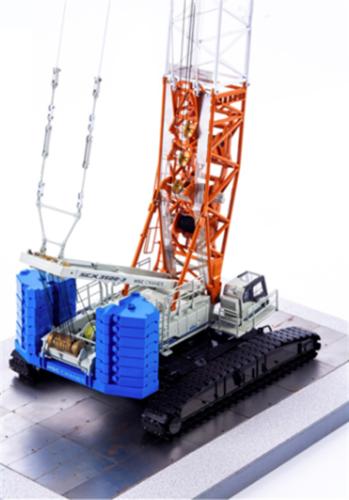 SUMITOMO SCX3500-3 Crawler crane 1/50 DIECAST Truck Pre-built Model view5